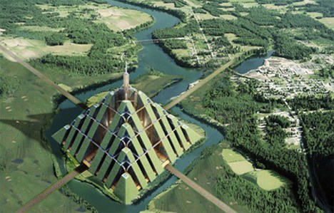 迪拜金字塔可持续城市